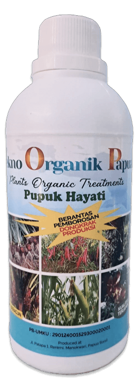 Tekno Organik PApua Sold in Indonesia with this label (1)